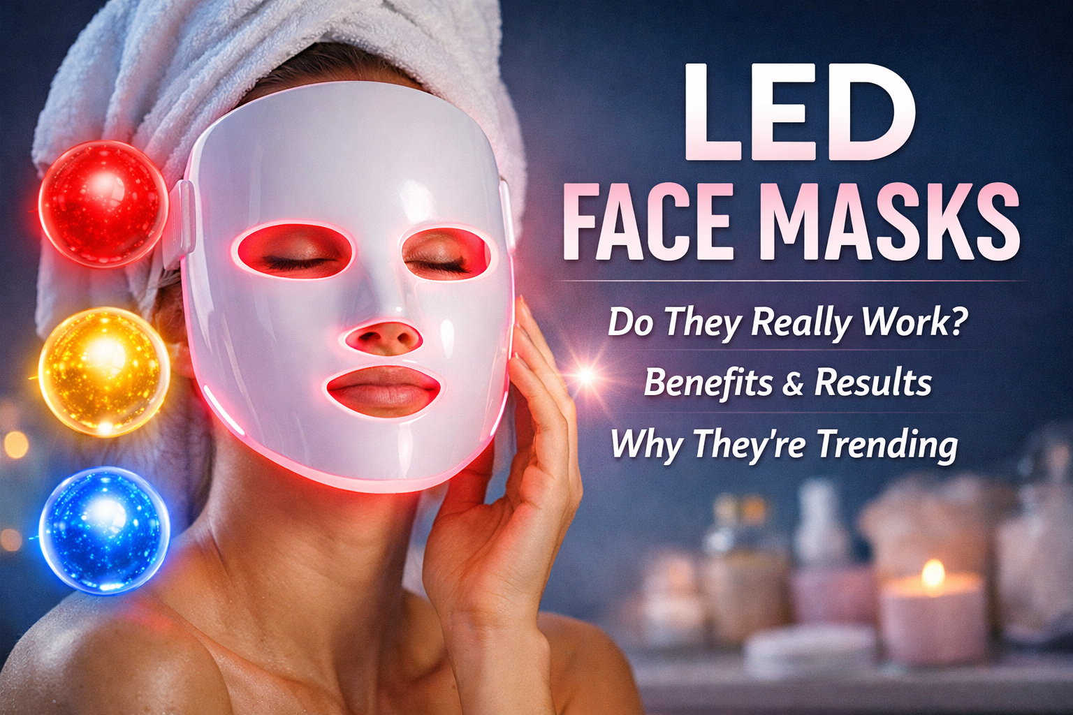 LED Face Masks: Benefits, How They Work & Why They’re Going Viral in 2026