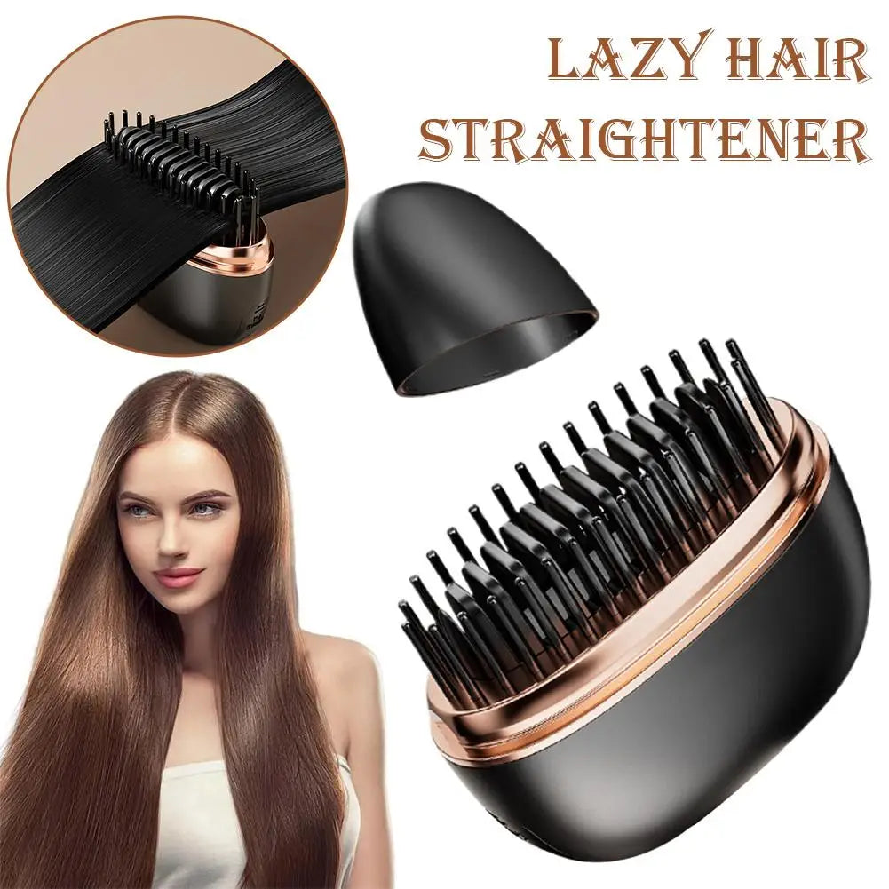 2-in-1 Wireless Hair Straightener & Curler