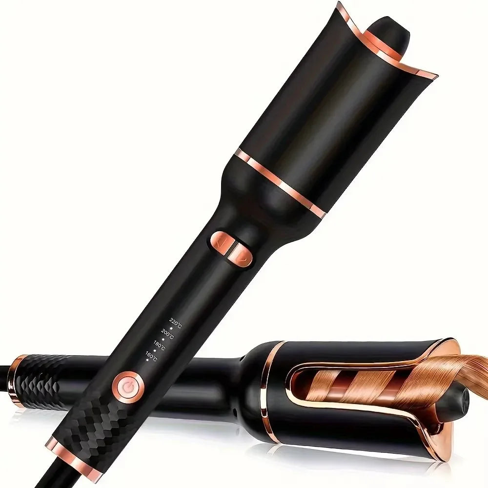 Iron Ceramic Automatic Rotating Hair Curler