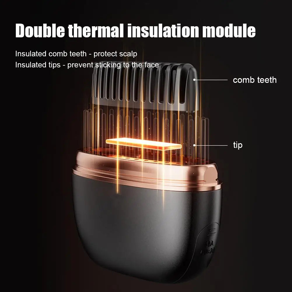 2-in-1 Wireless Hair Straightener & Curler