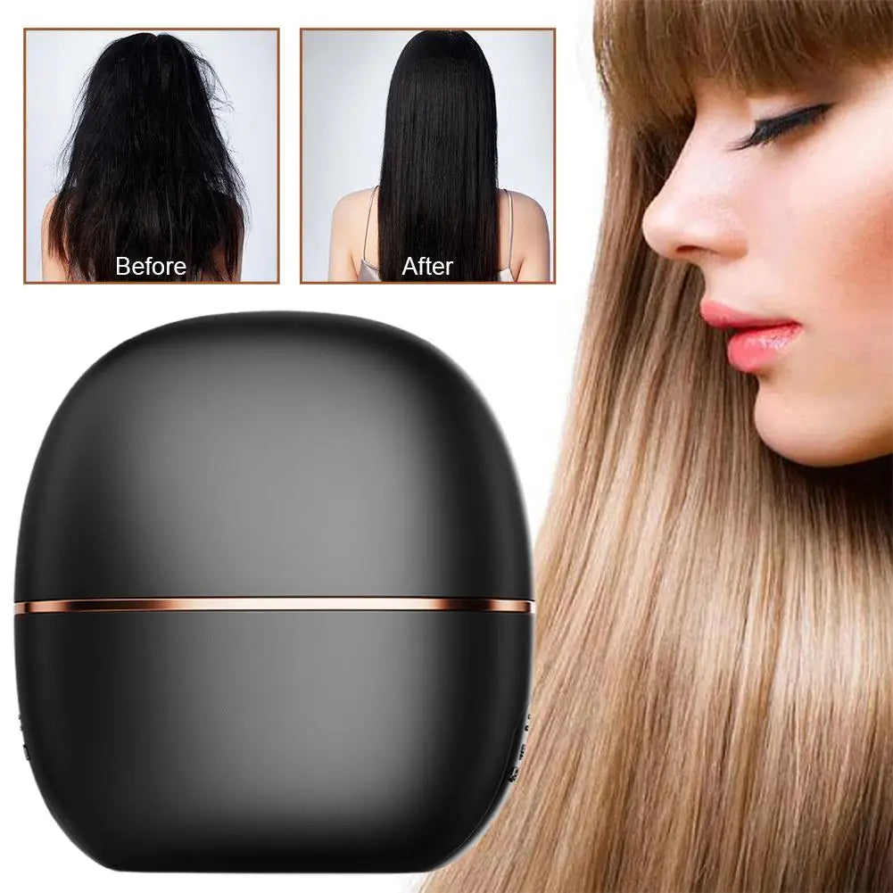 2-in-1 Wireless Hair Straightener & Curler